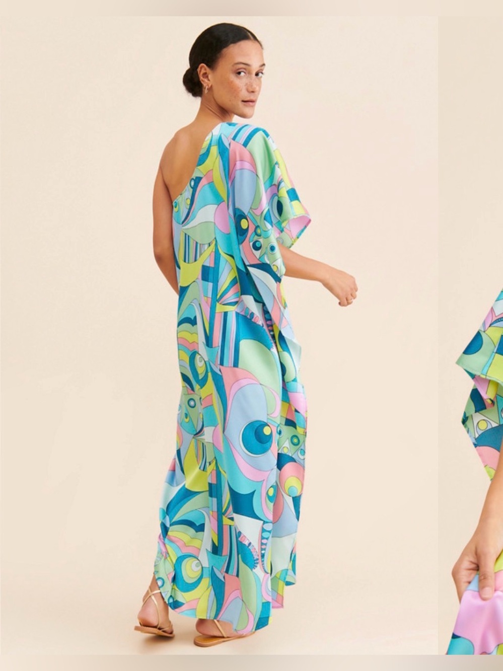 NWT Show Me Your MuMu Tropez Maxi Dress ๐งโโ๏ธ๐ซ๐ซง๐๏ธโ๏ธ Sz Small - Picture 5 of 6